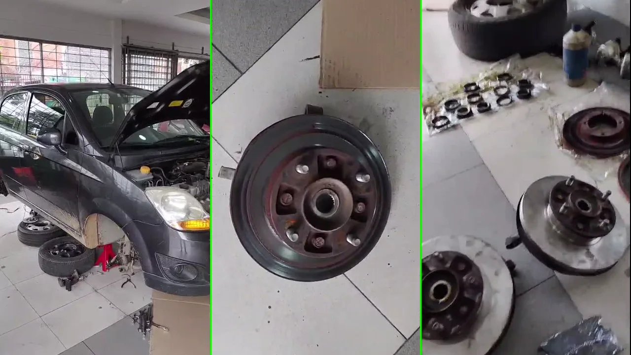 Cambio de pastillas, rectificación de discos y servicio de rodamientos en Chevrolet Spark