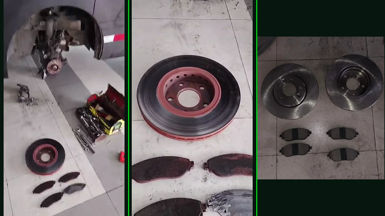Cambio de pastillas delanteras y traseras, y discos delanteros en Renault Trafic